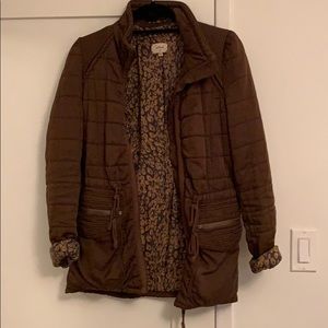 Wilfred Coat Olive Green Size 2